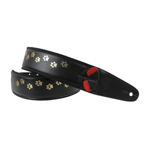 Veganer Gurt Righton Cat Schwarz Gold