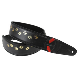 Veganer Gurt Righton Cat Schwarz Gold