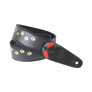Veganer Gurt Righton Cat Schwarz Gold