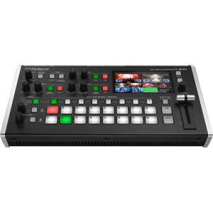Roland V-8HD STR 8-channel HD Video Switcher Livestreaming Bundle