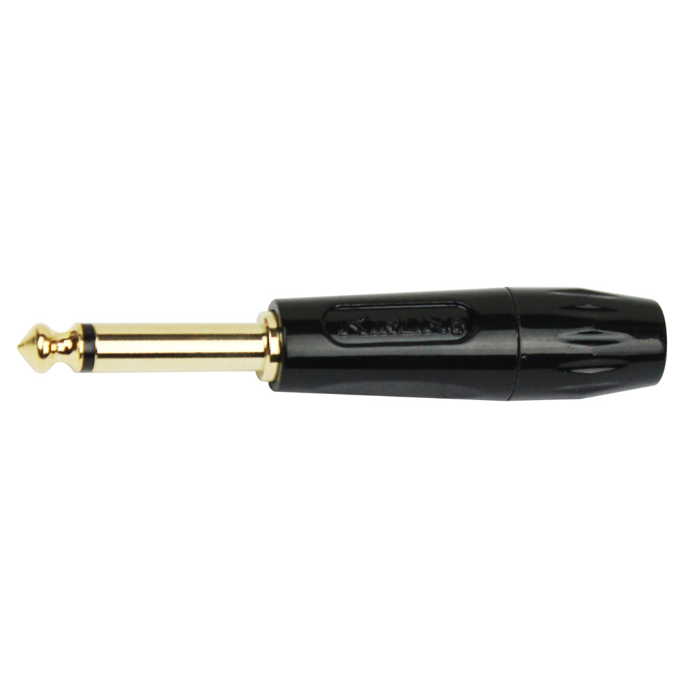 Kirlin Pack 2 Fiche Jack 6.35 Noir