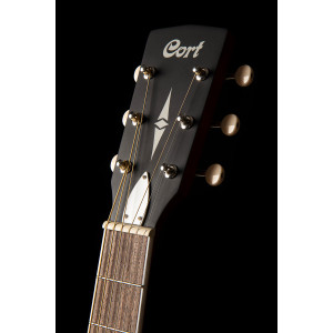 Gitarre Cort Cj Retro Mattschwarz