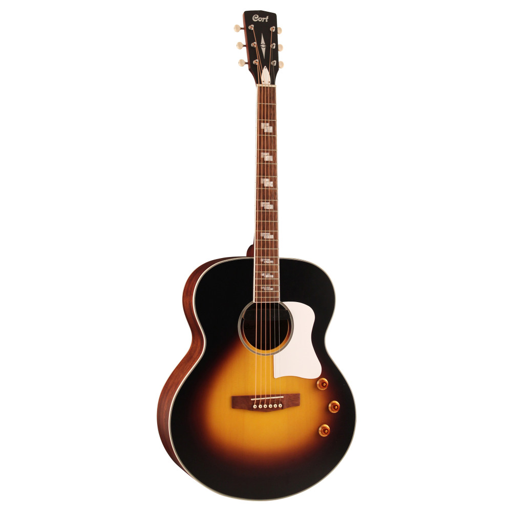 Gitarre Cort Cj Retro Sunburst Matt