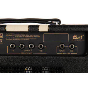 Cort Gitarrenbox 30W/1x12'' Moollon Schwarz