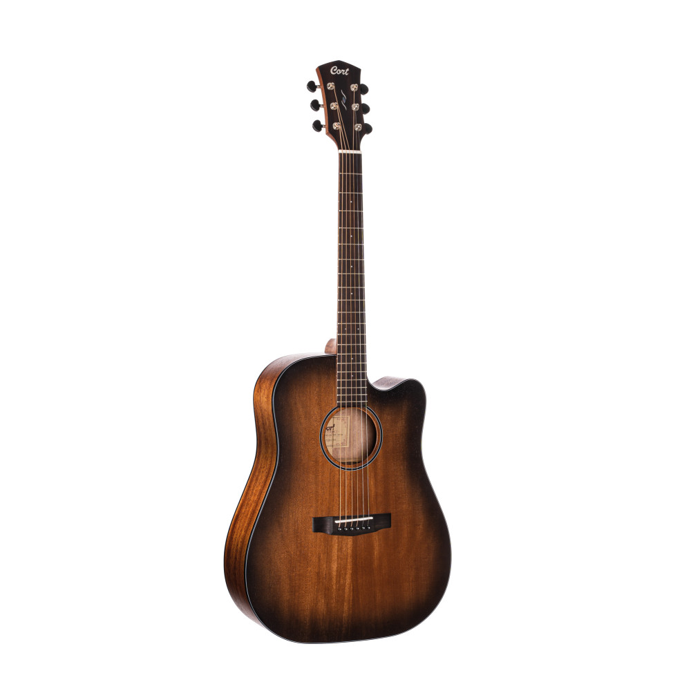 Cort Core-dc Gitarre Mahagoni Black Burst