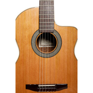 Gitarre Esteve Crossover Zederndecke