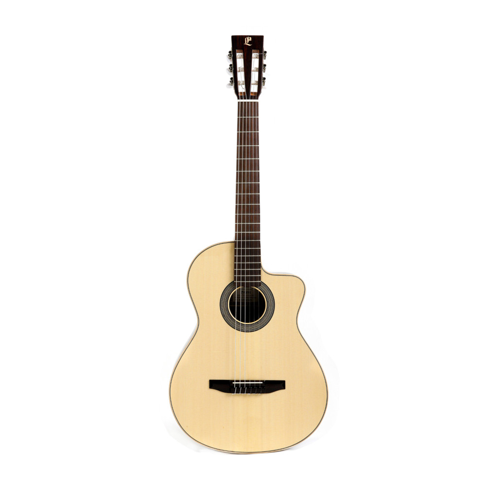 Gitarre Esteve Crossover Fichtendecke