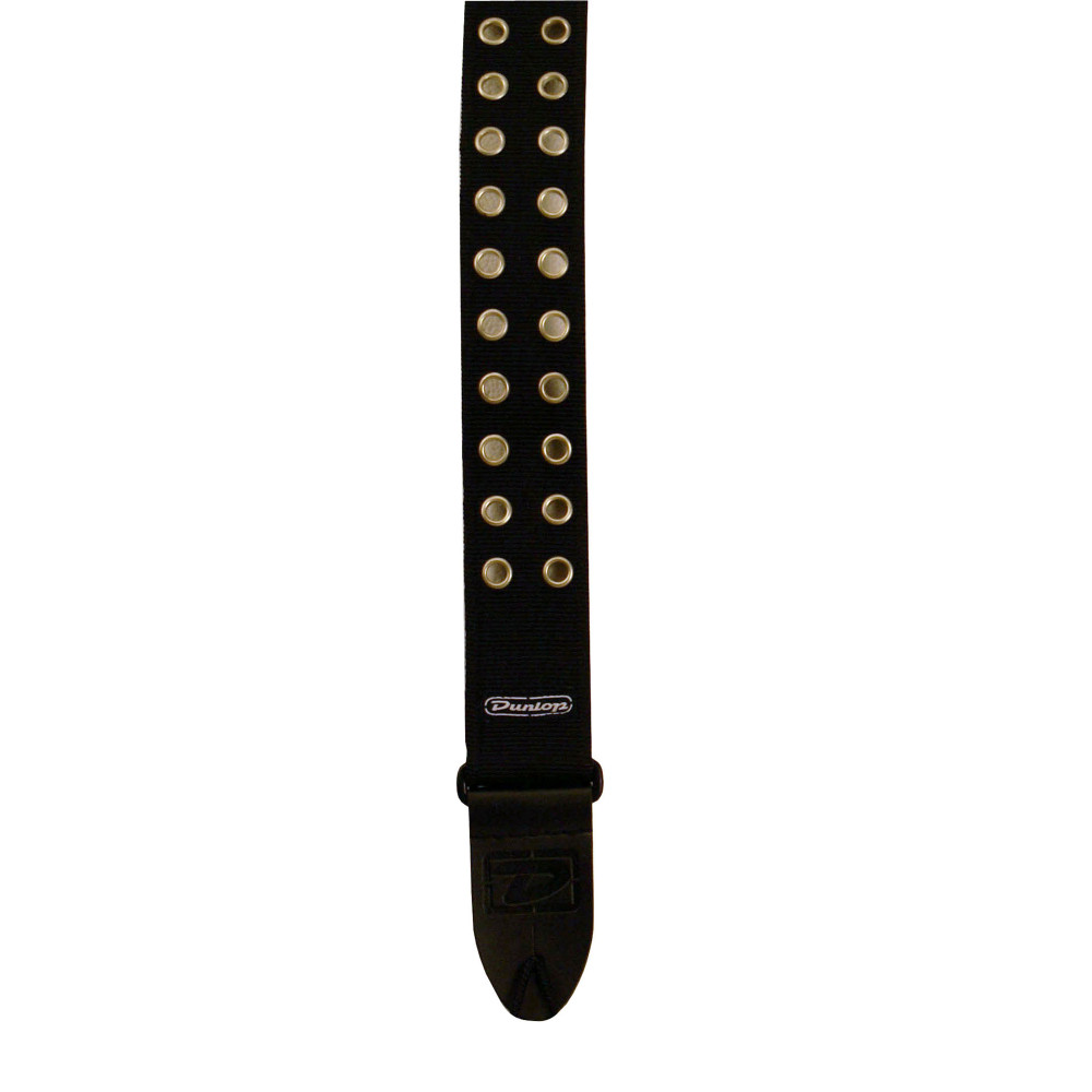 Dunlop Grommet Gurt Schwarz