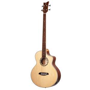 Ortega Deep Serie Bass, 4-saitig, cw Eq