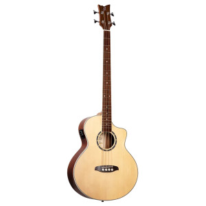 Ortega Deep Serie Bass, 4-saitig, cw Eq