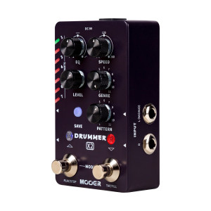 Mooer Drummer X2 Pedal Schwarz