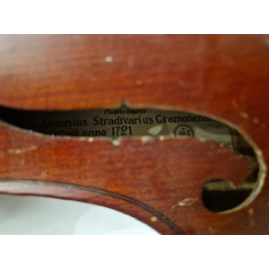 Violín de estudio 4/4 Mirecourt principios del siglo XX