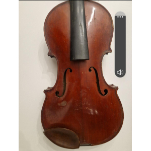 Violín de estudio 4/4 Mirecourt principios del siglo XX