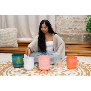 Singing Bowl Sonic Energy Cristal 8"
