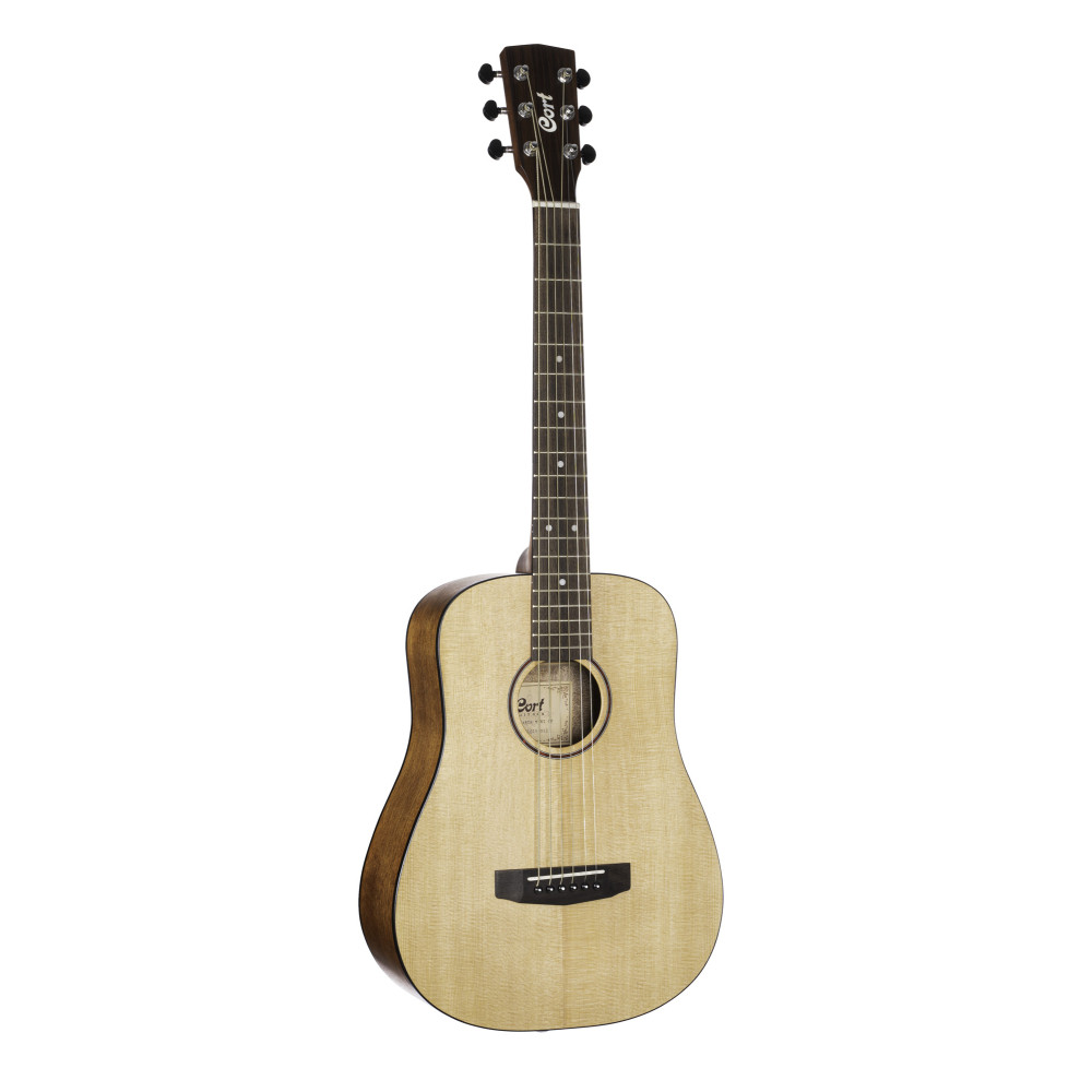 Cort Earth Mini Nat Gitarre Mit Tasche