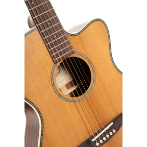 Cort Essence OC4 Gitarre Natur Halbgl