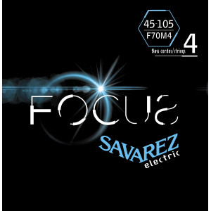 Basssaitensatz 4 Saiten Savarez Focus 45-105