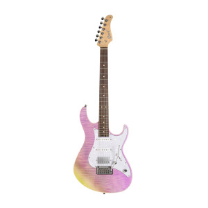 Cort G280 Select T. Cham. Purple Gitarre