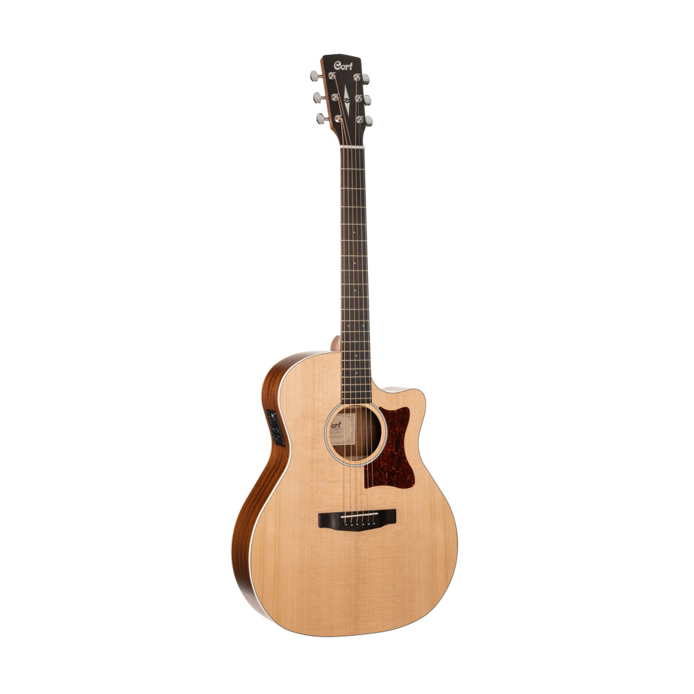Cort GA1E Gitarre Natur Open Pore