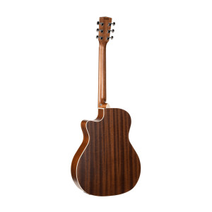 Cort GA1E Gitarre Natur Open Pore