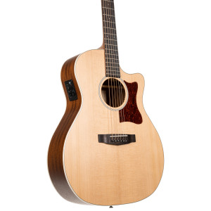 Cort GA1E Gitarre Natur Open Pore