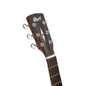 Cort GA1E Gitarre Natur Open Pore