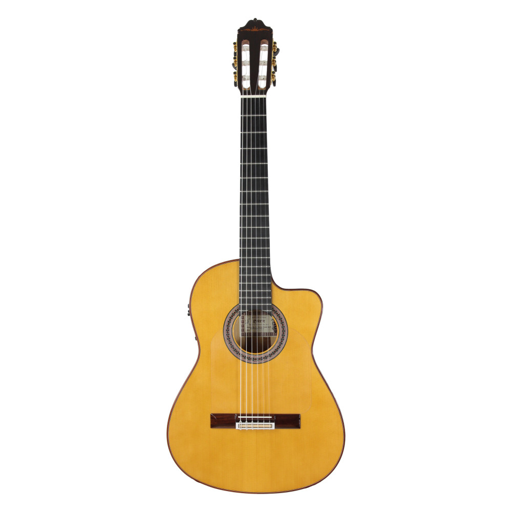 Gitarre Esteve Gipsykings Fichte Ce