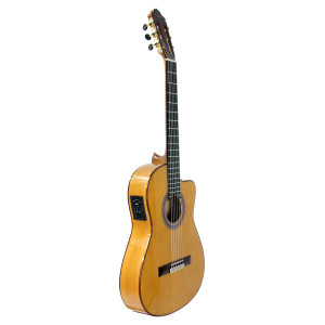 Gitarre Esteve Gipsykings Fichte Ce