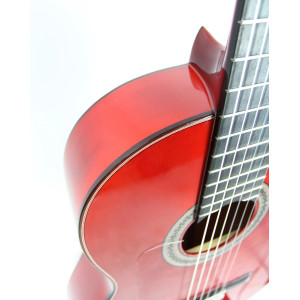 Esteve Gipsykings Gitarre Fichte Rot