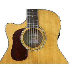 Cort Gold A6 Linkshänder Gitarre Natur Br