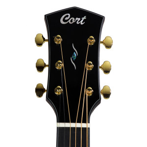 Cort Gold A6 Linkshänder Gitarre Natur Br