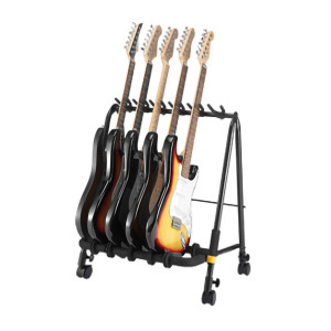 Hercules Rack für 3 Gitarren mit Rollen