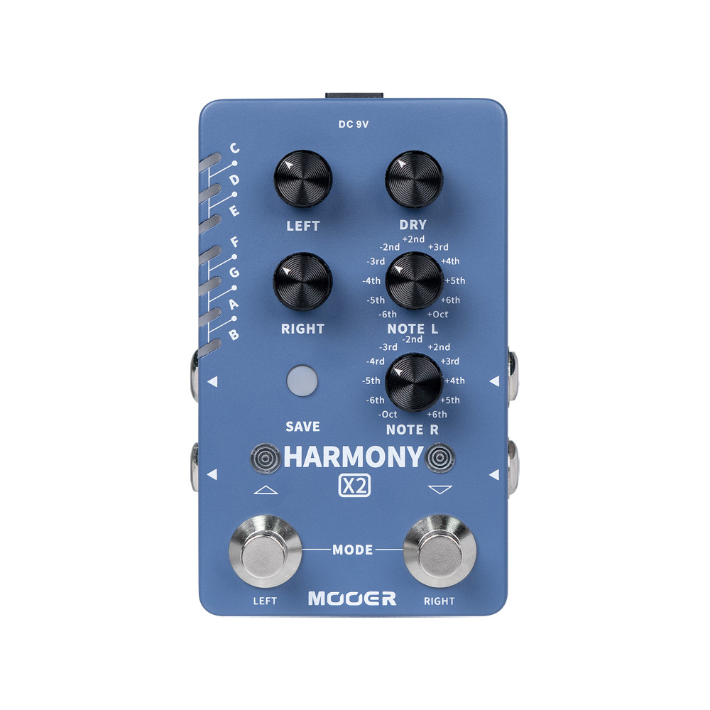 Mooer Harmony X2 Pedal