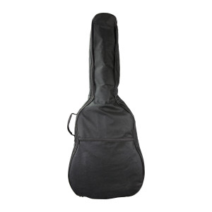 Schwarze Dreadnought-Gitarrentasche