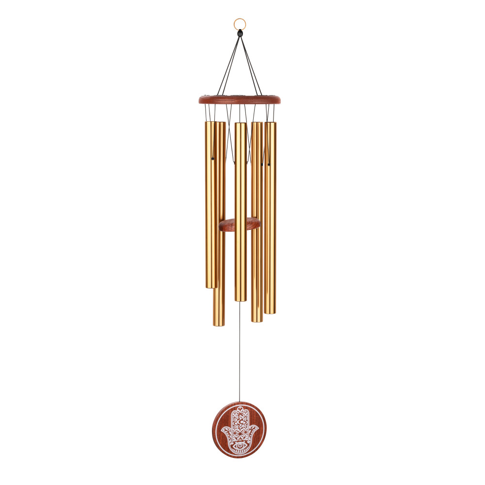 Chimes Sonic Energy Hamsa 36", Schwarz