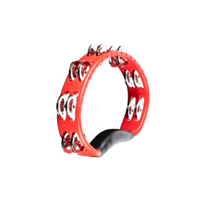 Meinl Tambourin Abs Halbmond Rot