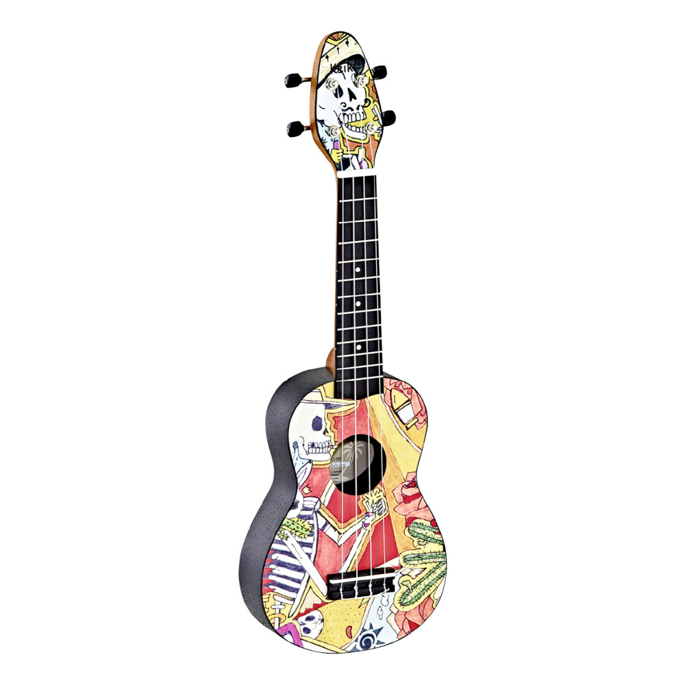 Sopran-Ukulelen-Set Keiki El Muerto