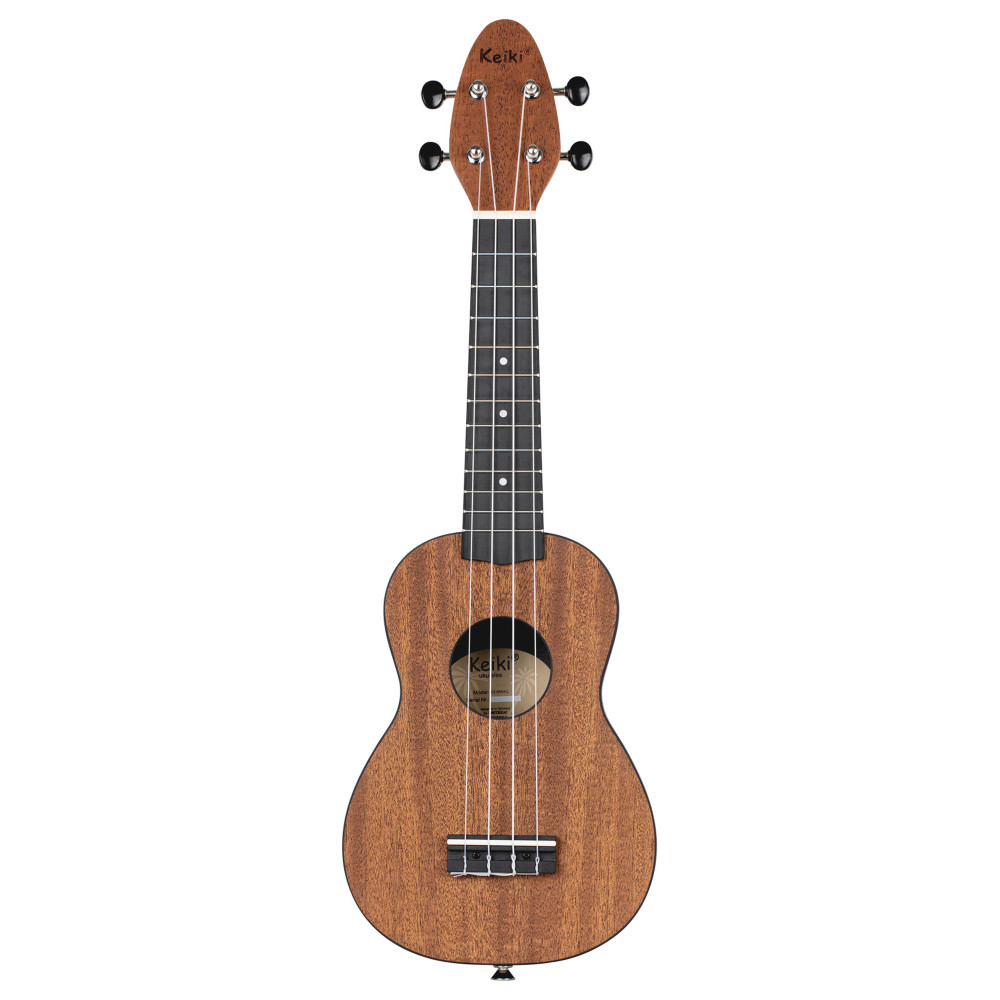Soprano-Ukulele-Paket Keiki Mahagoni Lh