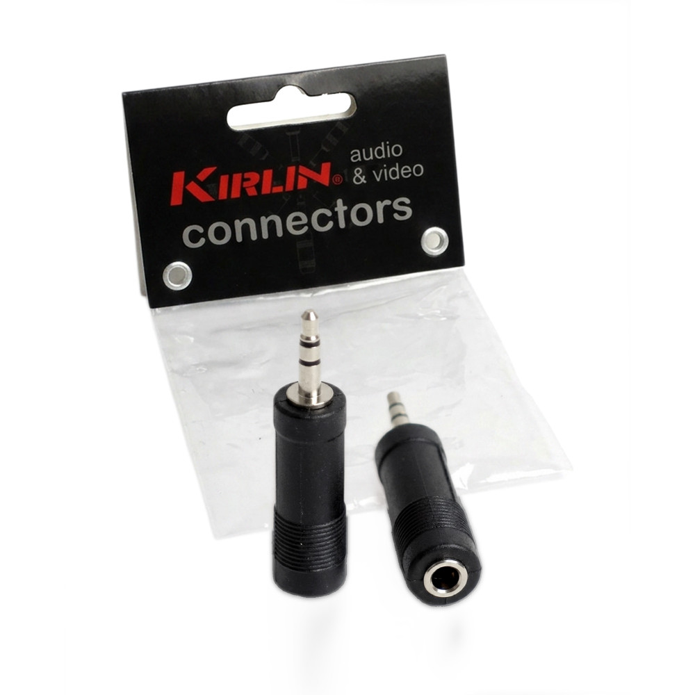Kirlin Pack 2 conectores Jack M 1/8 S 1 /" S