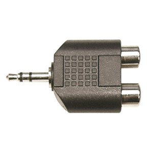 Kirlin Fiche Trs Male 1/4" 2x Rca Fem M