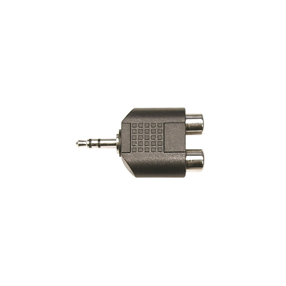 Kirlin Fiche Trs Male 1/4" 2x Rca Fem M