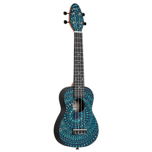 Soprano-Ukulelen-Set Keiki Blau