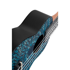 Soprano-Ukulelen-Set Keiki Blau
