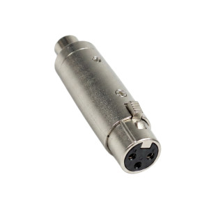 Kirlin Adaptador RCA F/ XLR F Alu