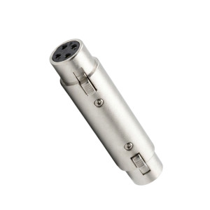 Kirlin Adaptador XLR hembra / XLR hembra de aluminio