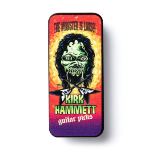 Box mit 6 Dunlop Kirk Hammett Plektren