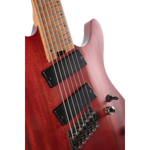 Cort Kx307 Ms 7-Saiten-Gitarre Mahagoni