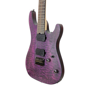 Gitarre Cort Kx500 Etched Dunkelviolett