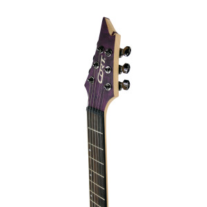 Gitarre Cort Kx500 Etched Dunkelviolett