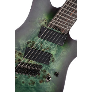 Cort Kx507 Ms 7-saitige Gitarre Grün